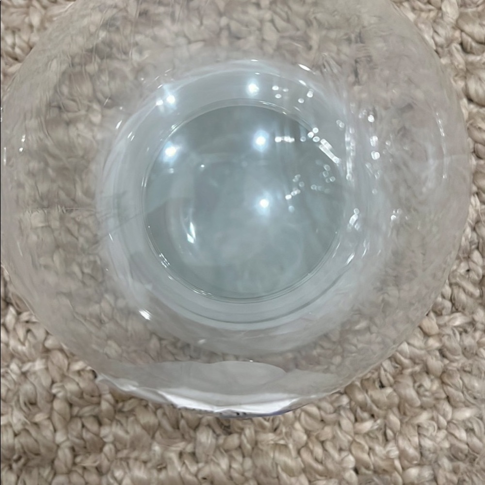 Wood base cloche display dome NEW Christmas Target